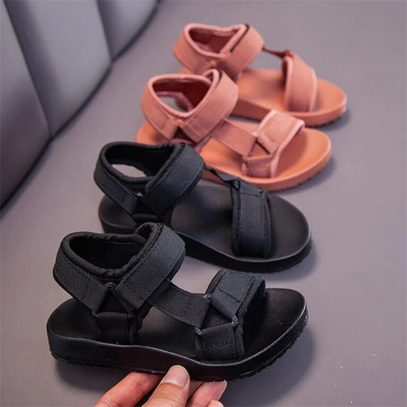 

Children Shoes Rubber School Shoes Breathable Open Toe Casual Boys Sandalias sapato infantil