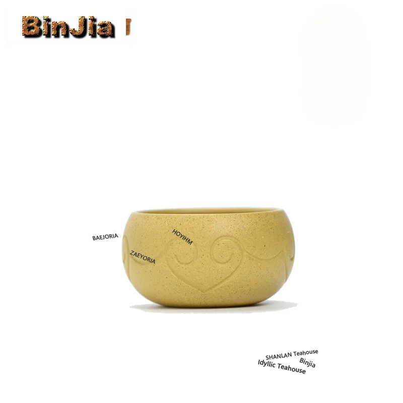 Фото BAEJORIA 2 шт./лот Фиолетовая глиняная чашка для чая 