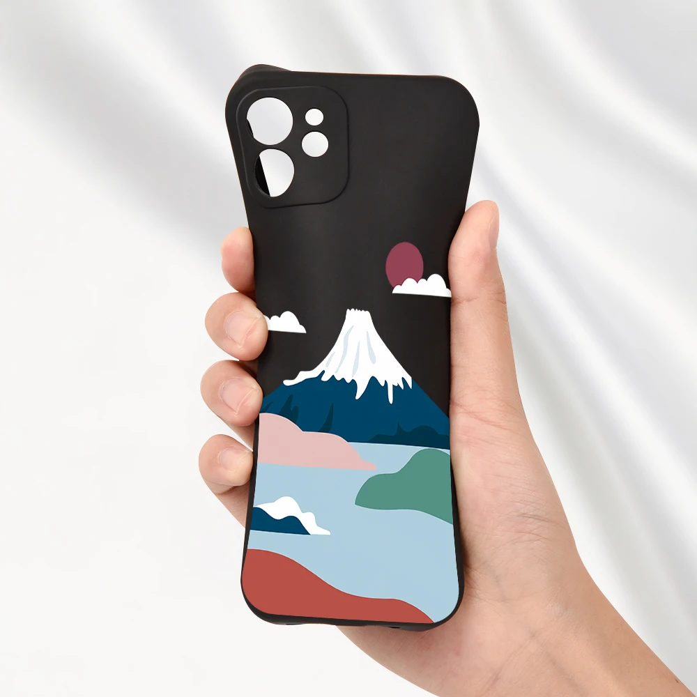 Мягкий силиконовый чехол Snow Mountain для Xiaomi Poco M4 Pro 5G M3 M2 X3 NFC F3 C3 GT X2 m4 |