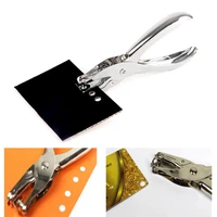 creative hand held aperture 6mm hole puncher punch pliers diy leather tool accessories