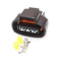 1 set 4 hole 90980 11150 auto oxygen sensor electric wire cable socket car male female docking connector for toyota