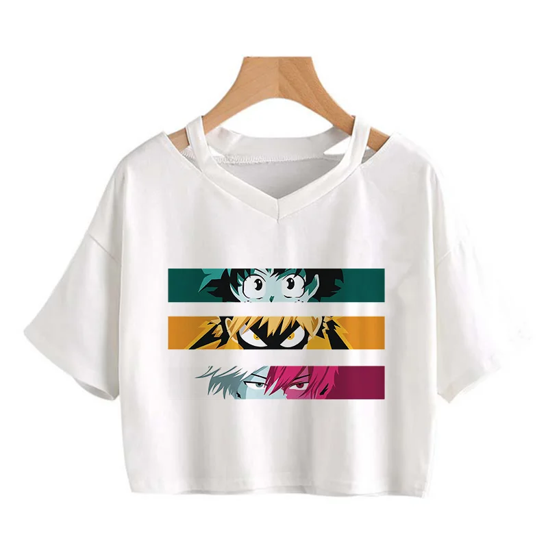 Футболка моя геройская Академия Bakugou милая футболка с рисунком из аниме Моя