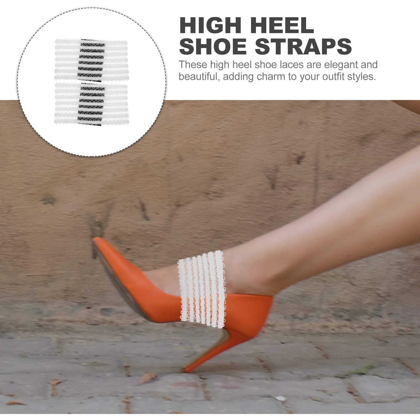 Рисунок 5 - 1 пара, женские шнурки для обуви
