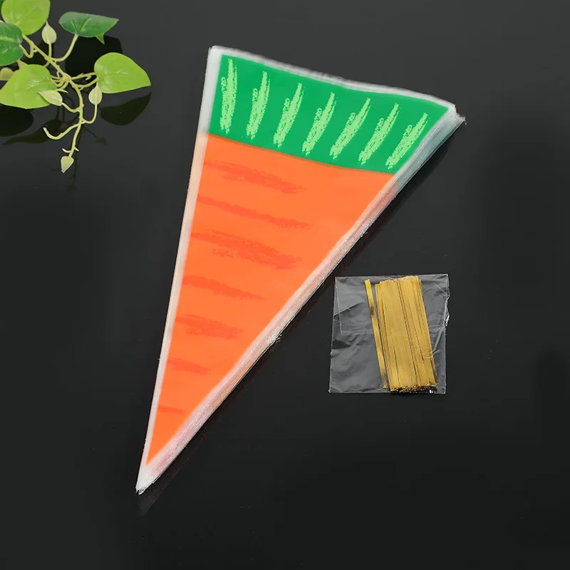 

Пасхальные пакеты-морковки 50 шт