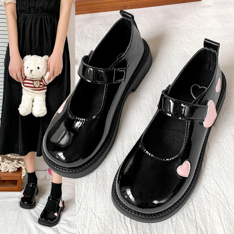 Mary Jane Japanese jk small leather 