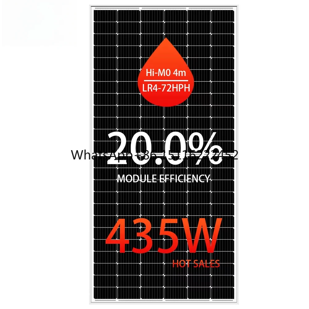 GTJ-147 LONGI Солнечная батарея Цена LR4-72HBD 425-455M Двуфциальная панель 430 Вт 435 440 445 450 455