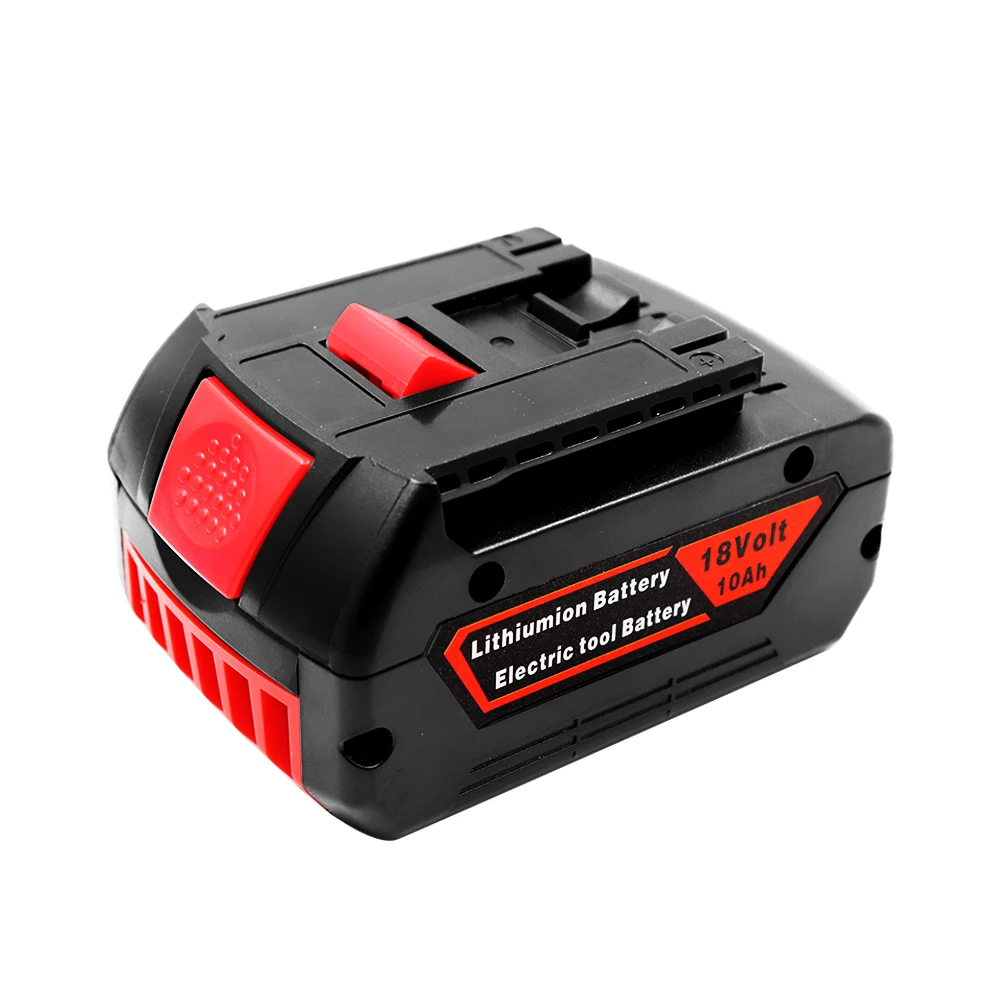 

18V 10.0A Rechargeable Li-ion Battery For Bosch 18V Power tool Backup 10000mah Portable Replacement BAT609 Indicator light