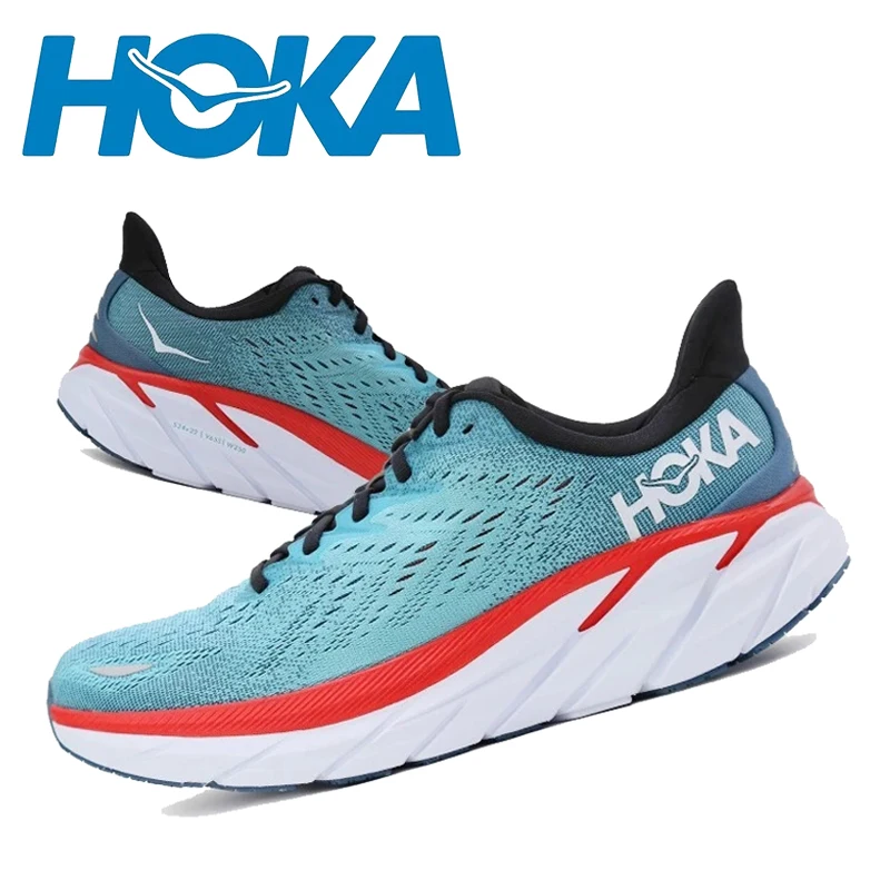 

Кроссовки для бега HOKA Clifton 8 мужские, легкие эластичные дышащие, модные роскошные, повседневные для женщин