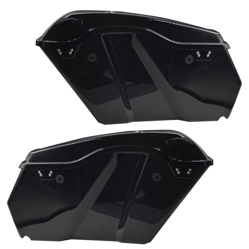 Фото Для мотоциклов Harley-Davidson 2014-2023: багажные кофры Performance Bagger, Road King, Street Glide, Touring Side Box, Chopped Motorcycle Luggage №2