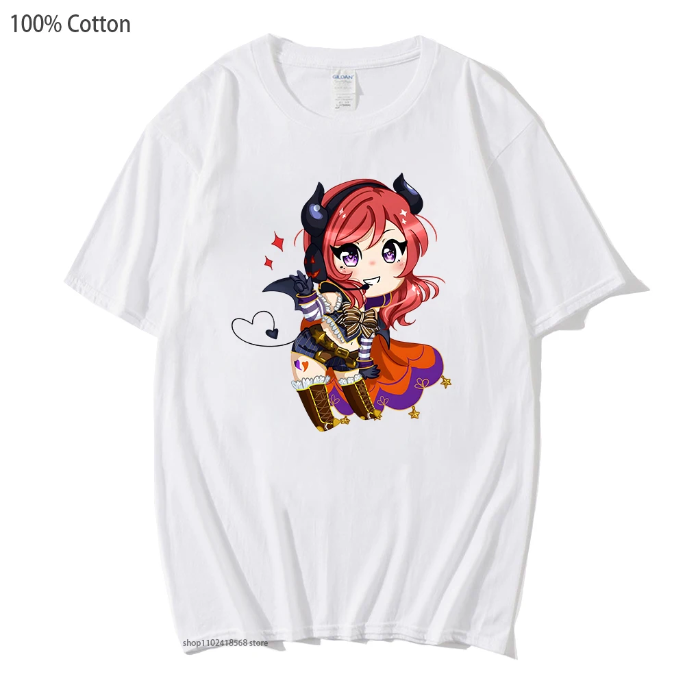 Аниме LoveLive! Рубашка школа идол проект Нико Ядзава Хэллоуин Maki Nishikino T-shirts100 % хлопок футболки летний мужской женский топ