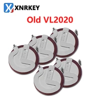 xnrkey 5 pcs original vl2020 rechargeable lithium battery old style for bmw remote car key