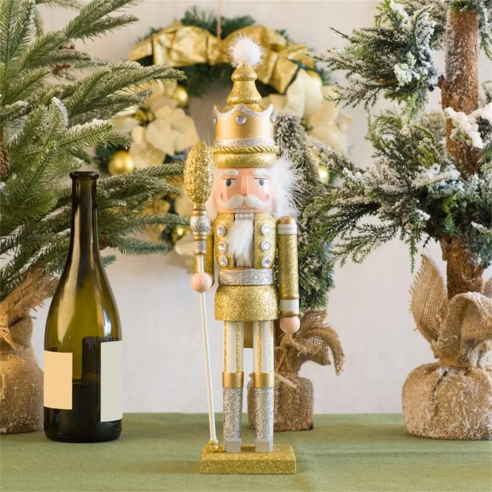 

Nutcracker Puppet Chic Hand-painted Nutcracker Soldier Beautifully Decorative Nutcracker Ornament