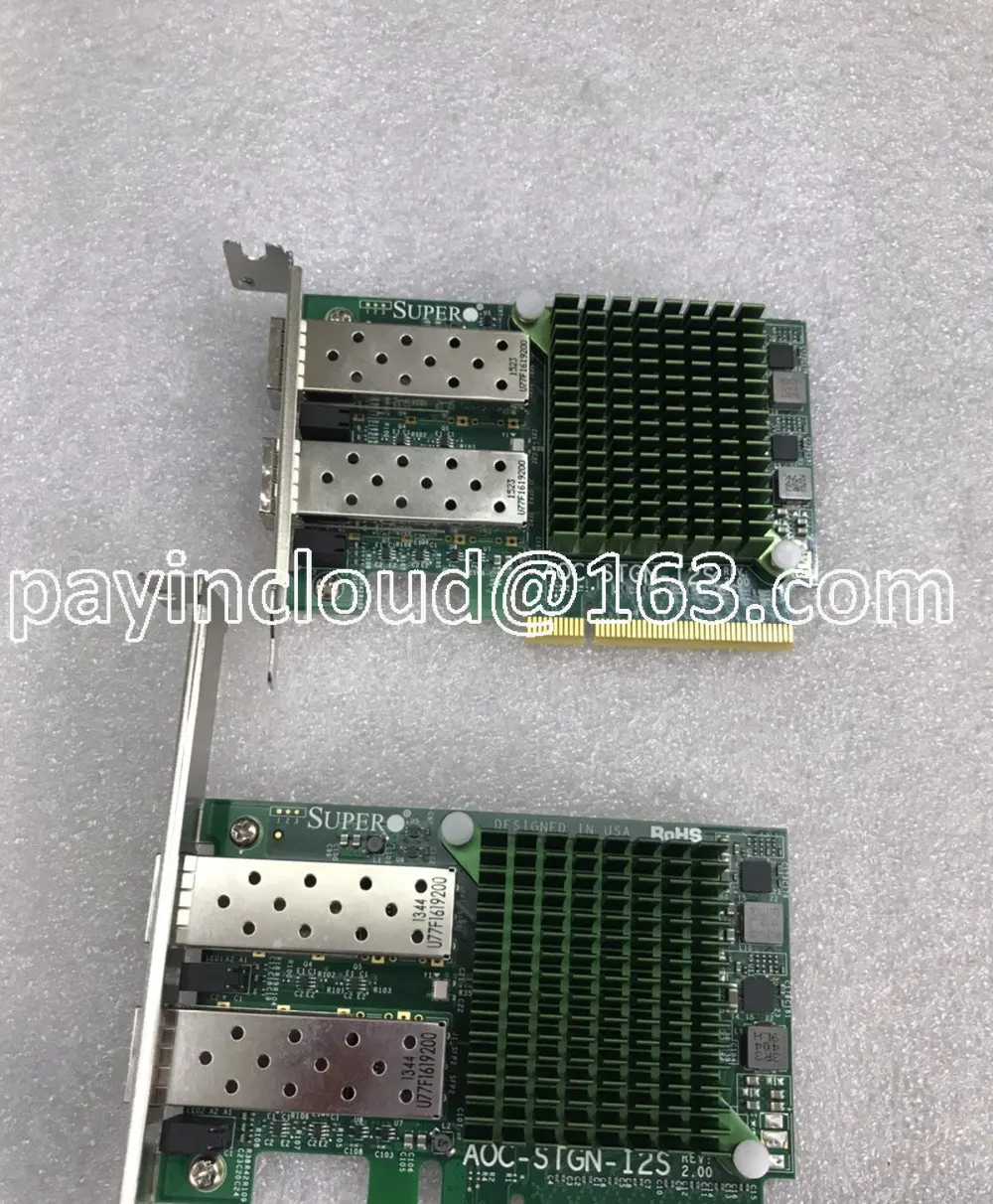 Applicable To AOC-STGN-I2S X520-DA2 10GB Dual Port 10 Gigabit Optical Network Card 82599es Chip