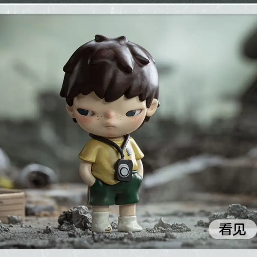 

3.8-9cm Popmart Kawaii Hirono City Of Mercy Series Figure Peripherals Action Figurine Cartoon Character Model Collection Gift