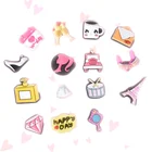 Косметика Crocs, подвеска для обуви, сумка, милая Женская Пряжка для обуви из ПВХ, подвески, украшения, детские праздничные подарки, набор