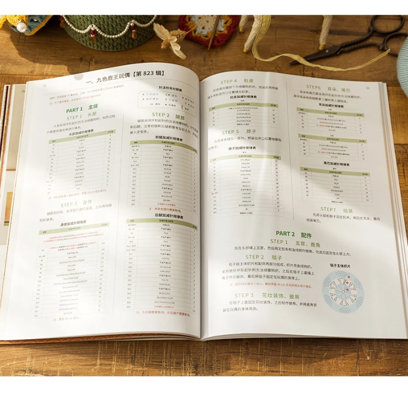 Семейная крючковая учебная книга Сьюзан серия Dunhuang 6 креативная для вязания