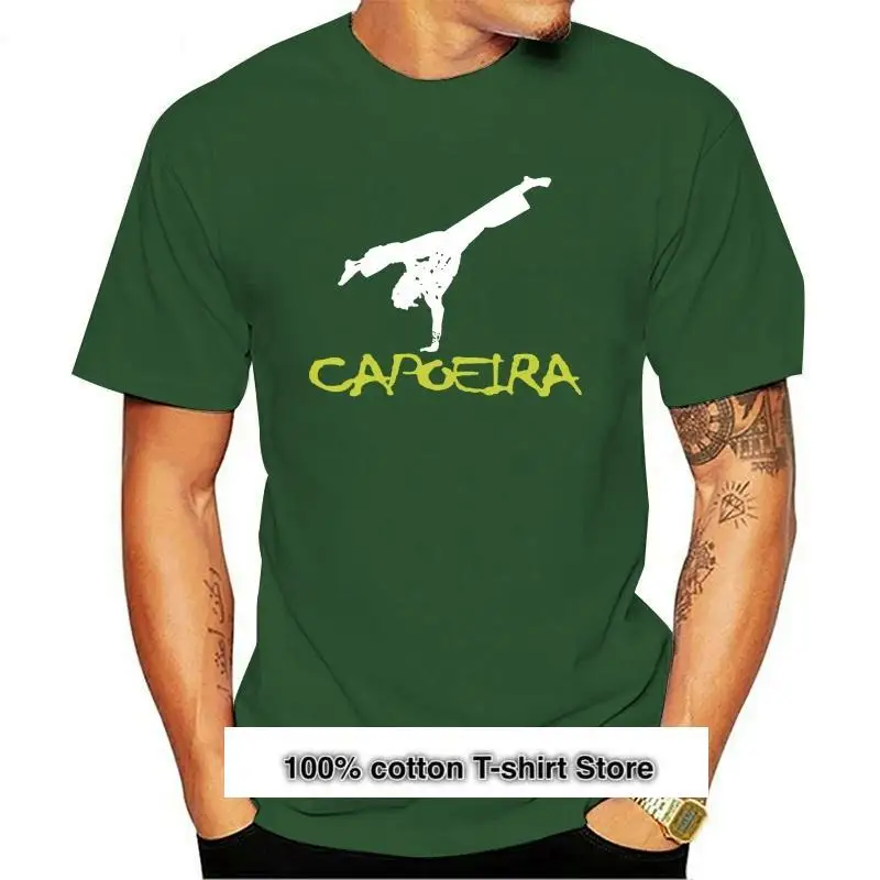 

Camiseta con estampado 3D de Capoeira para hombre, camisa de manga corta a la moda, nuevo diseño interesante