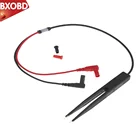 SMD Индуктор тестовый зажим зонд Пинцет для резистора мультиметра SMD SMT чип тестовый зажим свинцовый зонд Цифровой мультиметр Пинцет