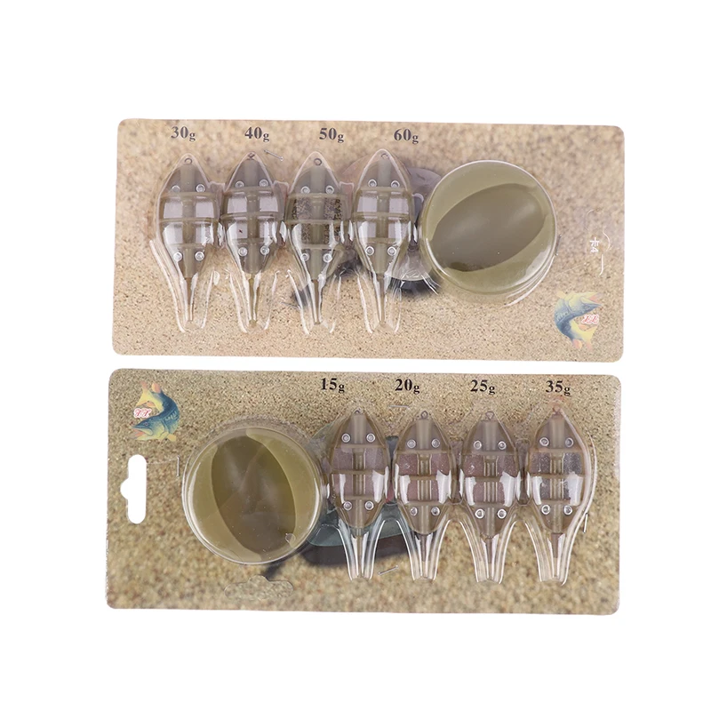 

1Pc Premium Inline Method Feeders Set With Quick Release Mould Portable Flysand Fishing Feeder Fishing Accessories