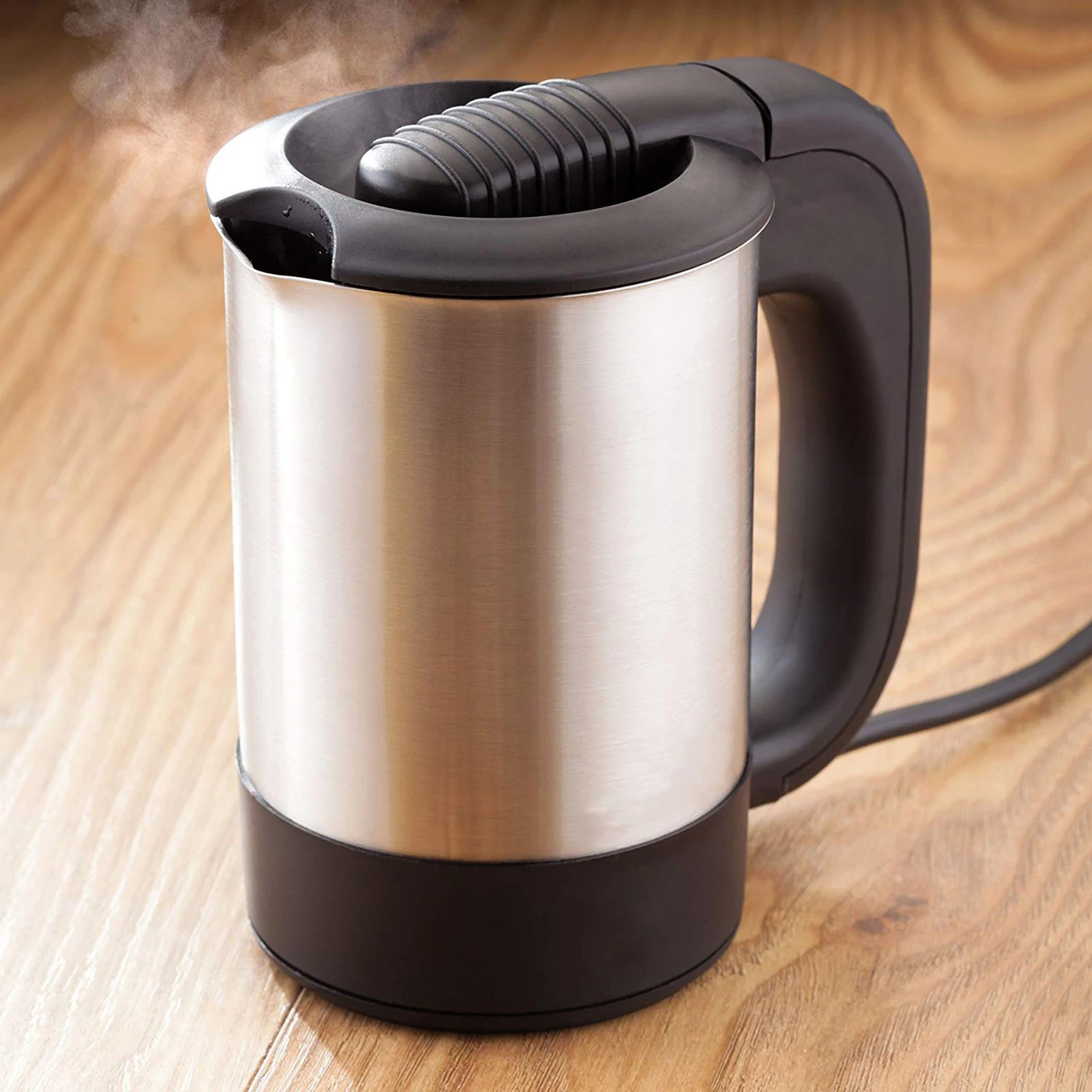 0.5L 1000W Mini Electric Kettle Stainless Steel Automatic Power Off Portable Water Boiler Coffee and Tea Pot Fast Heating |