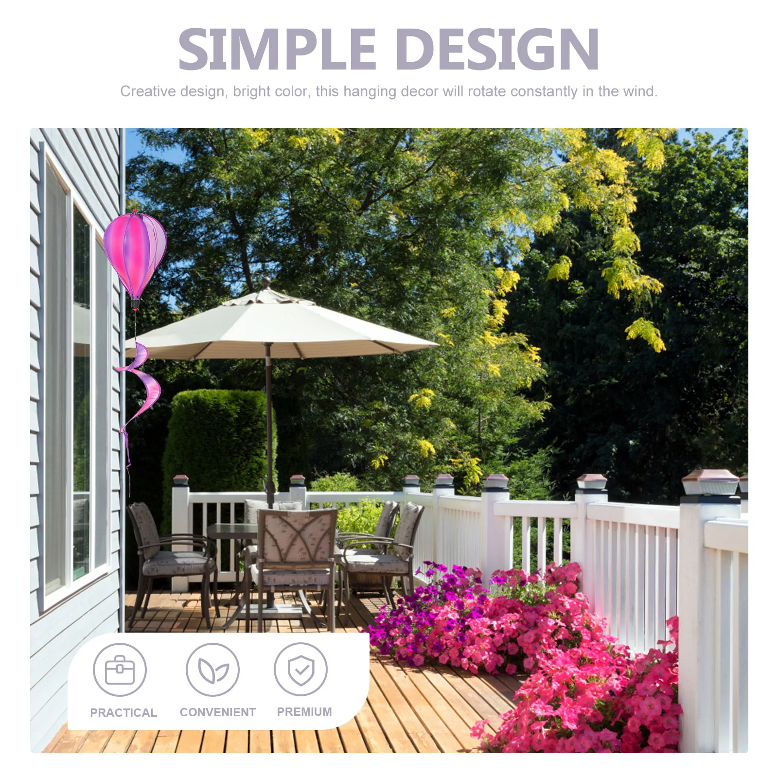 3 шт. Радужная вертушка ветряные блесны украшение спиральный воздушный шар