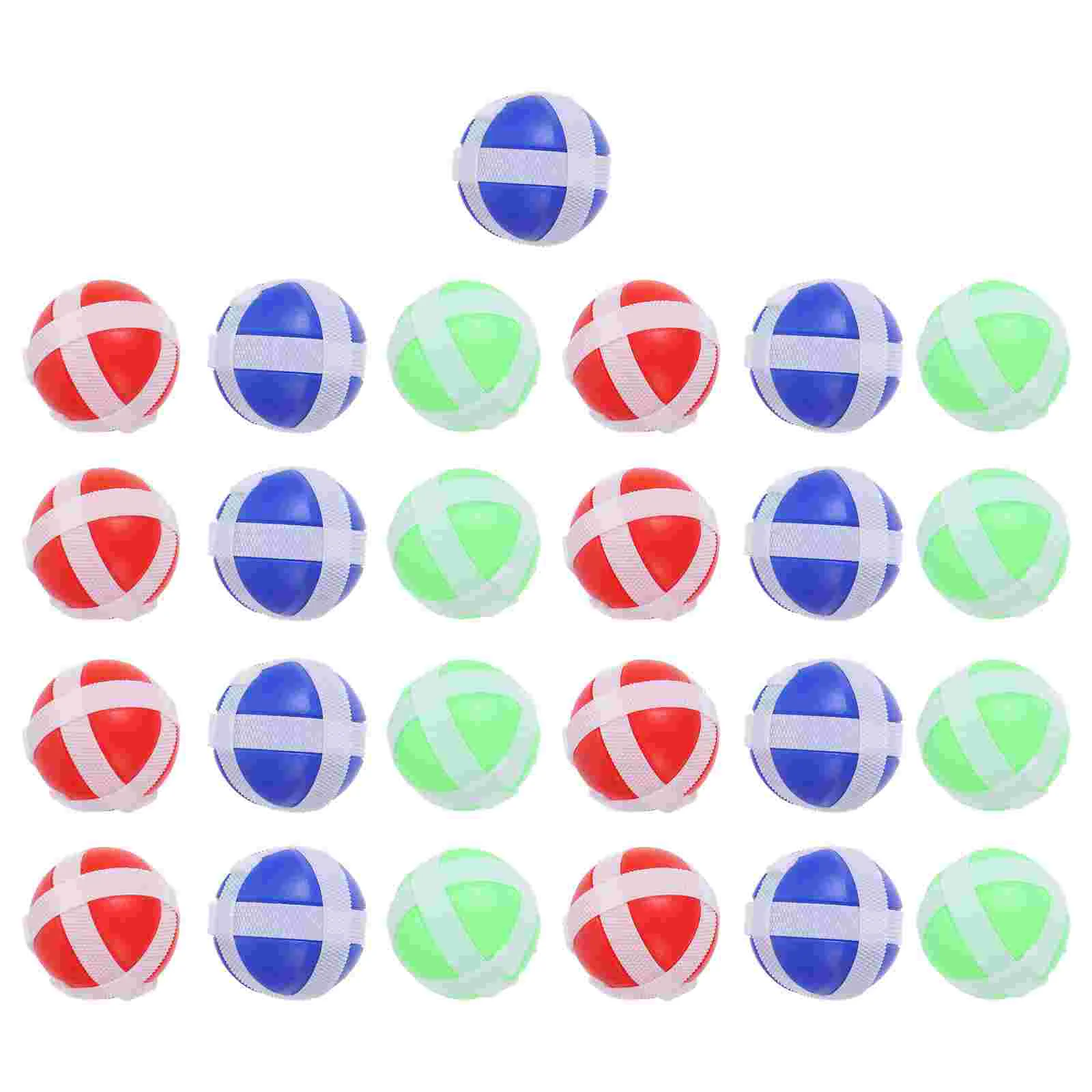 

25pcs Sticky Balls for Fabric Dart Board, Funny Dart Hook and Loop Balls, Kids Sticky Game Accessories for Adults Indoor