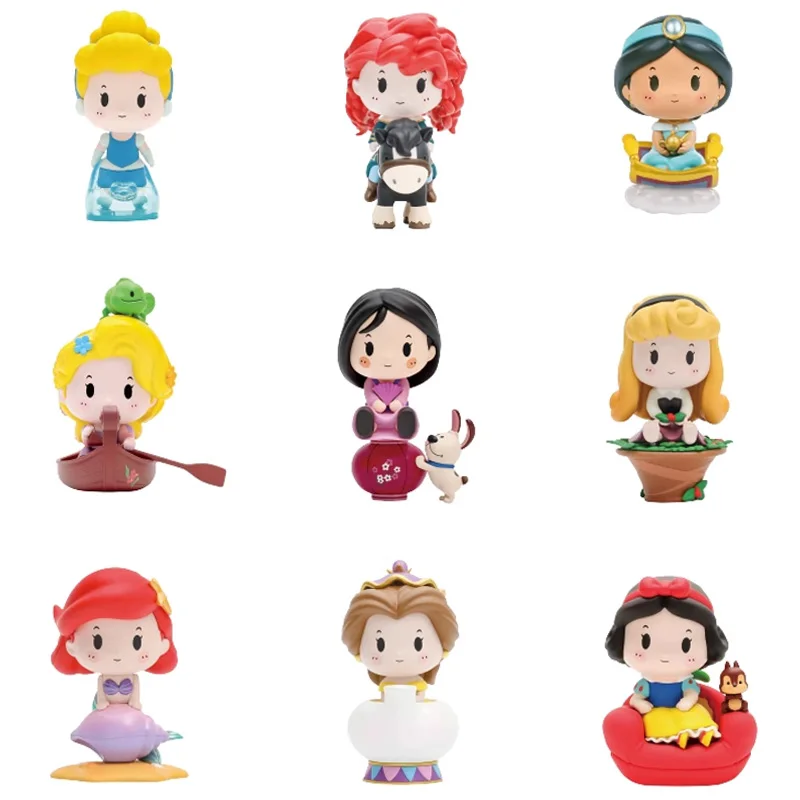 S Toys Pocahontas Belle Ariel Mulan Merida Pop Mart Figures Gifts For Kids