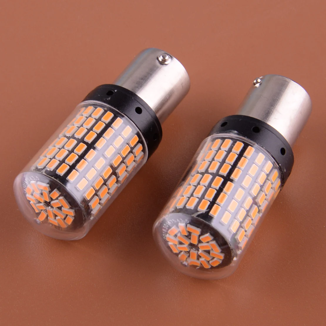 

2 шт., универсальные лампы для указателей поворота, 1156 дюйма, 12 В