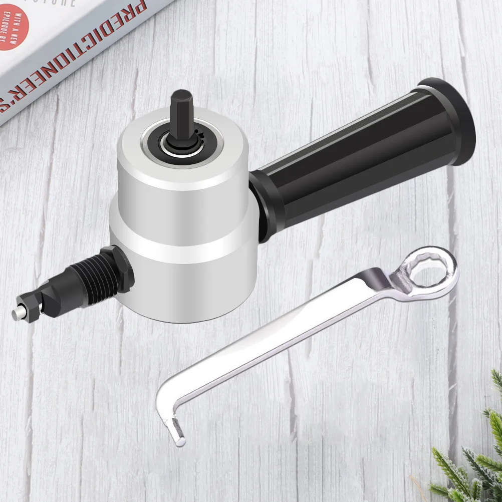 

1Pc 160A Double Head Metal Cutter Drill Attachment Kit Heavy Duty Cutting Tool For Aluminum Iron Stainless Steel Plastics Wood