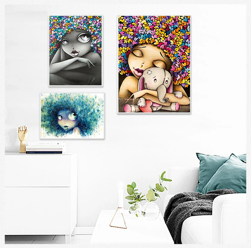 

Постеры и принты в скандинавском стиле, настенные картины для гостиной, домашняя настенная живопись на холсте, абстрактная картина с надпис...