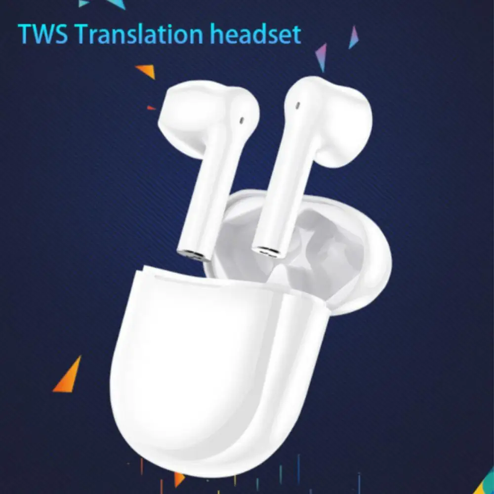 

Earbuds Wireless Bluetooth Headset 80 Languages Instant Translate 60 Hours Standby Time Wireless Earphone Voice Translator