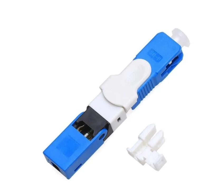 Free shipping FTTH ESC250D SC APC and SC UPC Single-Mode Fiber Optic Quick Connector FTTH SM Optic Fast Connector