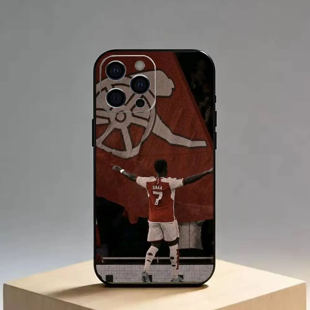 Фото Чехол для телефона B-Bukayo S-Saka-Football-Sport, силиконовый, мягкий, для iPhone 17, 16, 15, 14, 13, 12, 11, X, XR, Plus, Pro, Max, Plus №2