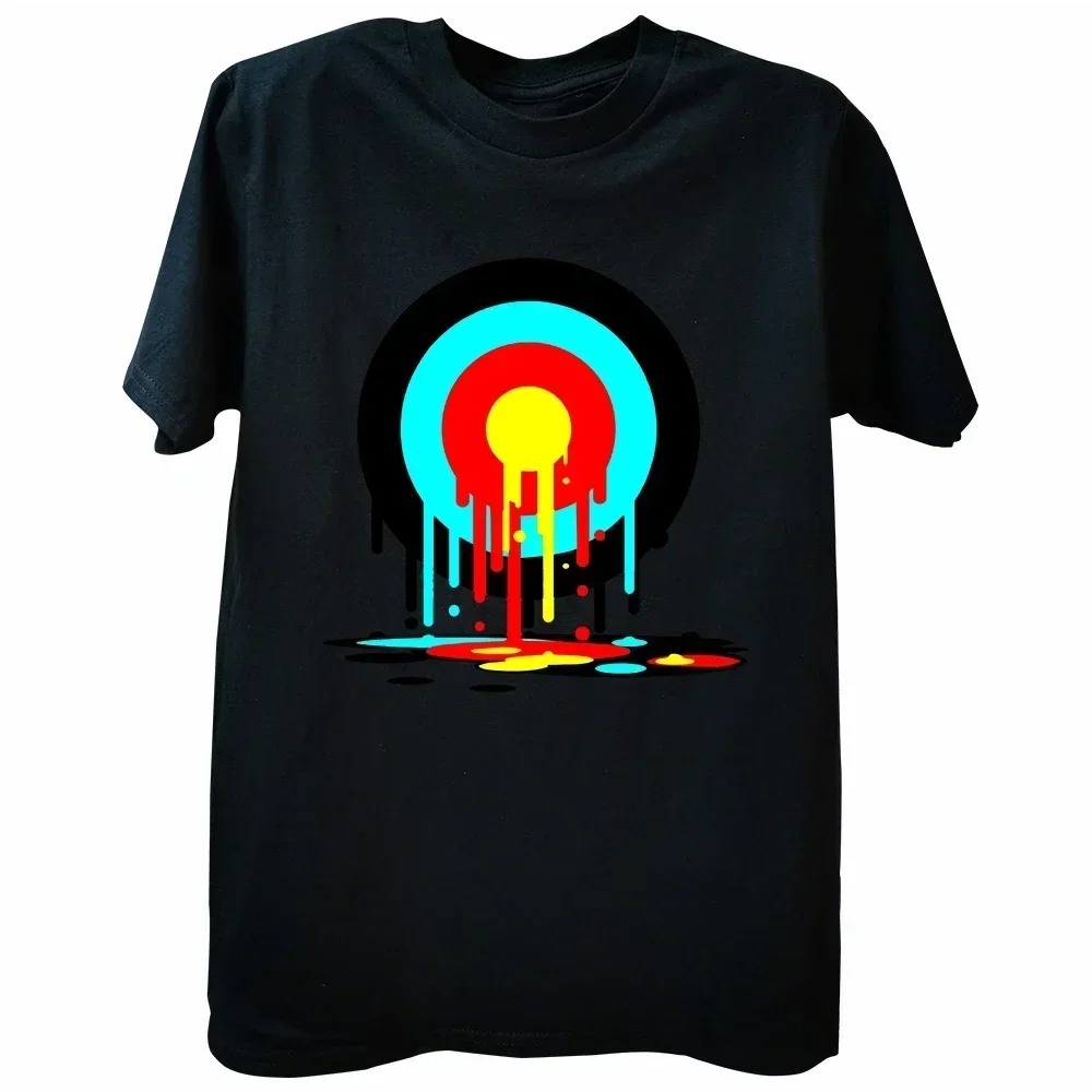 Футболка мужская с коротким рукавом винтажная тенниска для стрельбы из лука