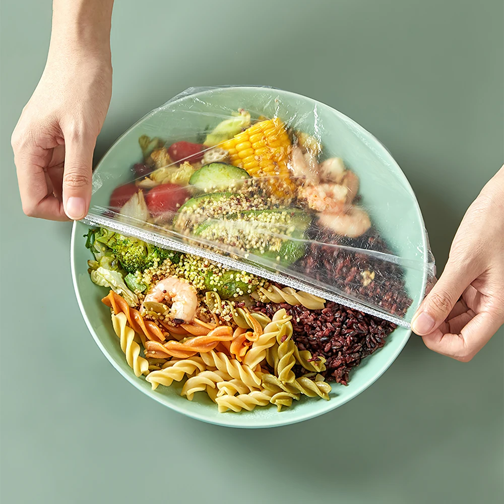 Одноразовая Пластиковая резиновая крышка для пищевой пленки влагостойкая