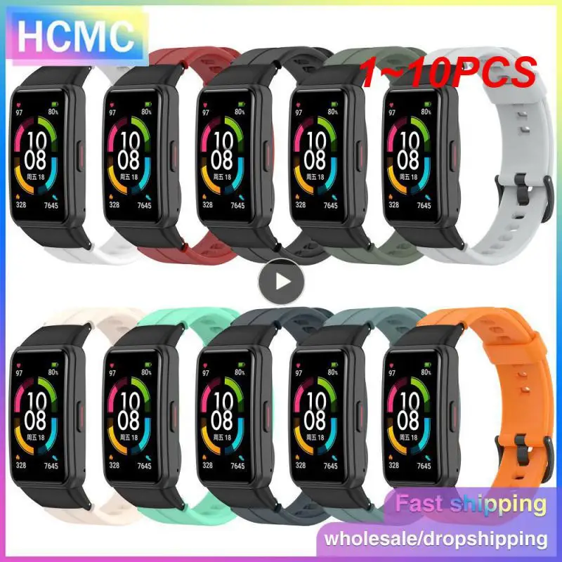 

Сменный Плетеный ремешок для часов Honor Band 6, сменный плетеный браслет для наручных часов, аксессуары для умных часов, 1-10 шт.
