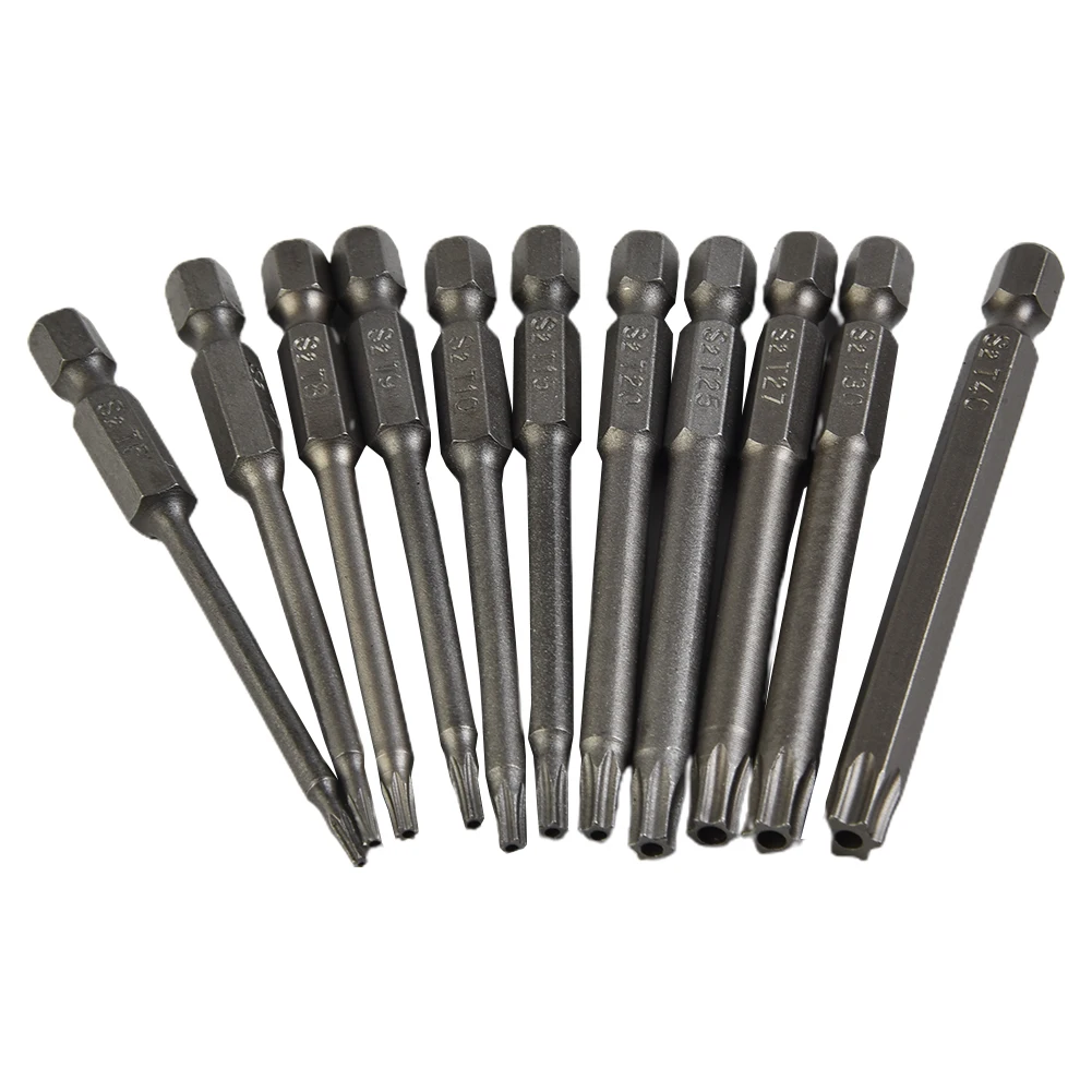 

2022 Factory Workshop Screwdriver Bit Hex Bit Security Set Torx Type Accessories Extra Long Magnetic Replacement