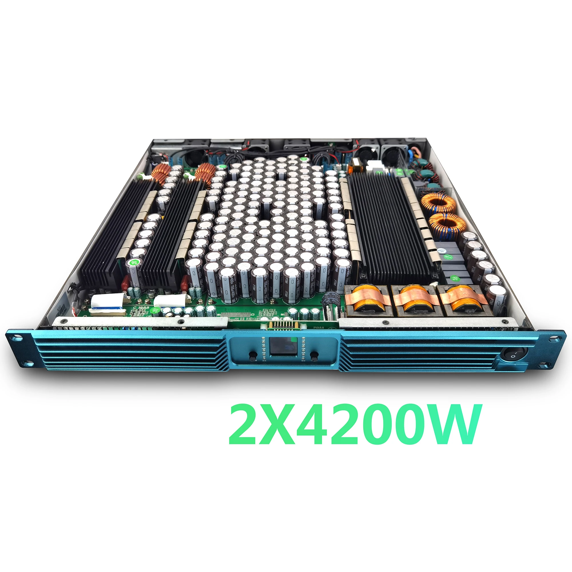Усилитель сабвуфера Betagear 2X 4200 Вт профессиональный 2-канальный усилитель PFC 90-270 в