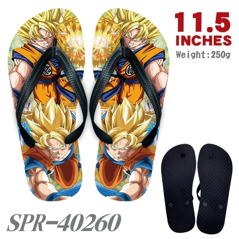 Шлепанцы Dragon Ball Son Goku для мужчин и женщин летние Нескользящие износостойкие