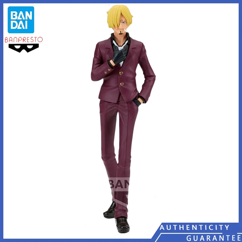 

[В наличии] Bandai Оригинальная фигурка бандоста из аниме Sanji, периферийная фигурка, набор для гаража, игрушки, подарок для мужчин