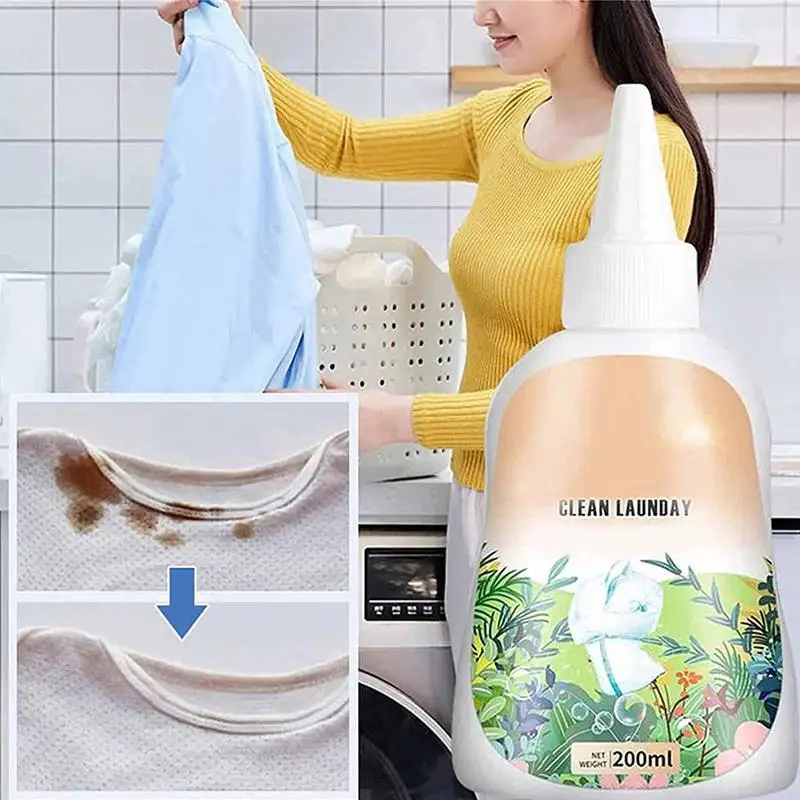 

Stain Remover For Clothes 200ML Stain Remover For Clothes Plant-Based Spot Cleaner For Clothing Fabric Carpet With Excellent