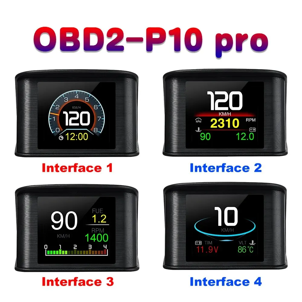 AD P10-Pro Диагностический Проекционный Дисплей OBD Интеллектуальный Цифровой Тестер