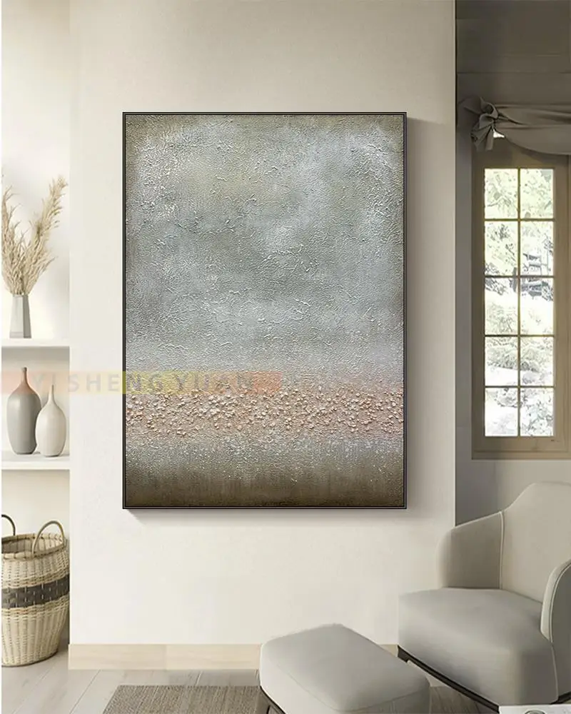 Объемная Толстая акриловая Картина на холсте современная новая абстрактная