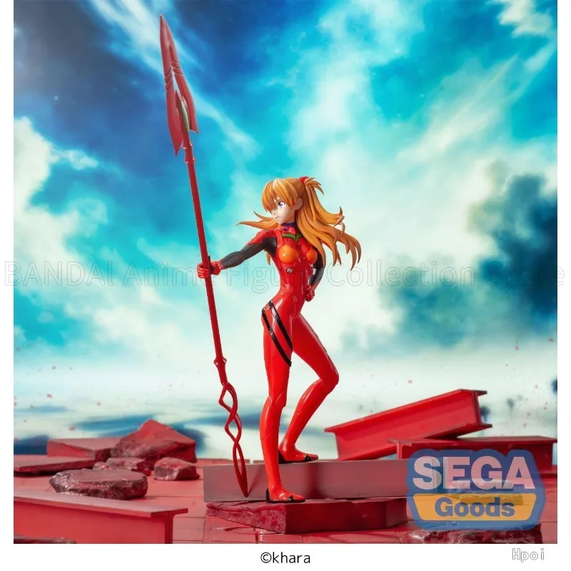 Фото В наличии оригинальные игрушки Luminasta Asuka Shikinami Langley/Kaworu Nagisa Копье Cassius, модель украшения, подарочная коллекция №1