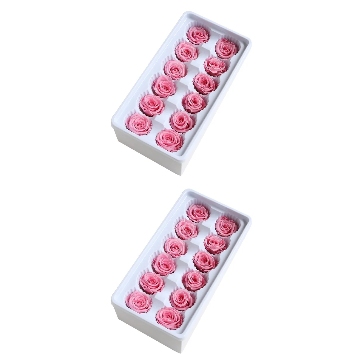 

Flower Roses Rose Fake Gift Wedding Artificialpreserved Soap Decor Day Mini Setvalentinedried Immortal Eternal Heads Bouquet