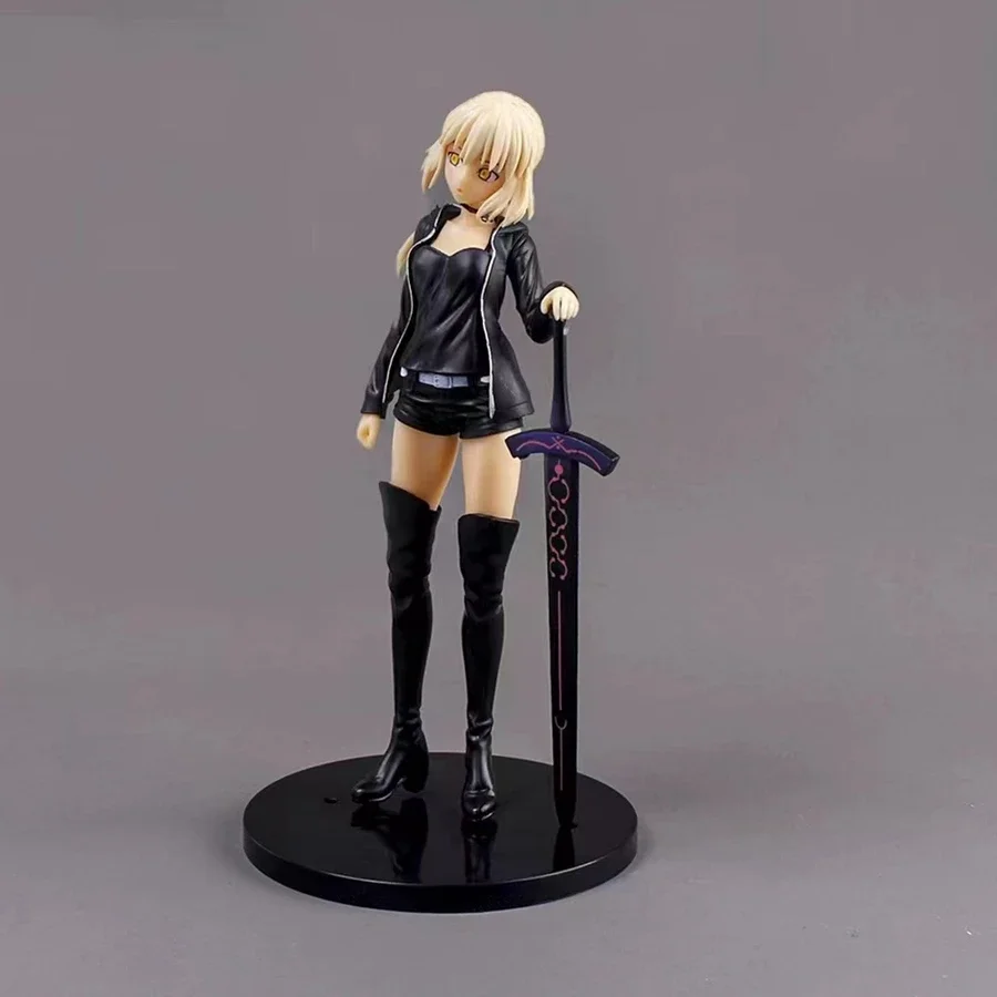 23 См Аниме Fate/zero Remixed Saber Экшн-фигурка Коллекционная Модель Swordplay Artoria Pendragon (alter)