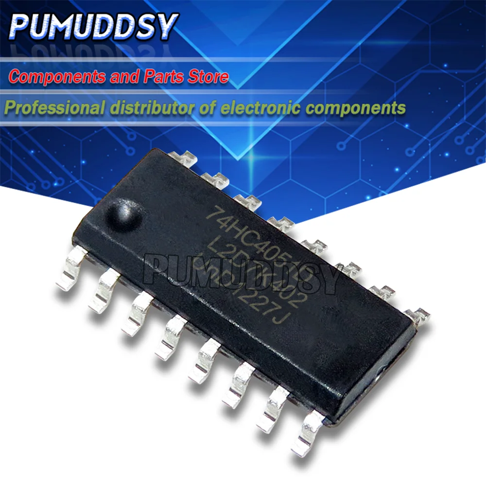 10 шт. 74HC4051D SOP16 74HC4051 SOP SN74HC4051DR SMD новый и IC