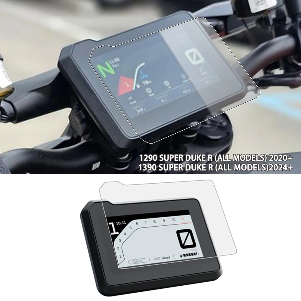 

Для 1290 Super Duke R 2020-для 1390 Super Duke R 2024-аксессуары, защитная пленка для приборной панели, экрана приборной панели