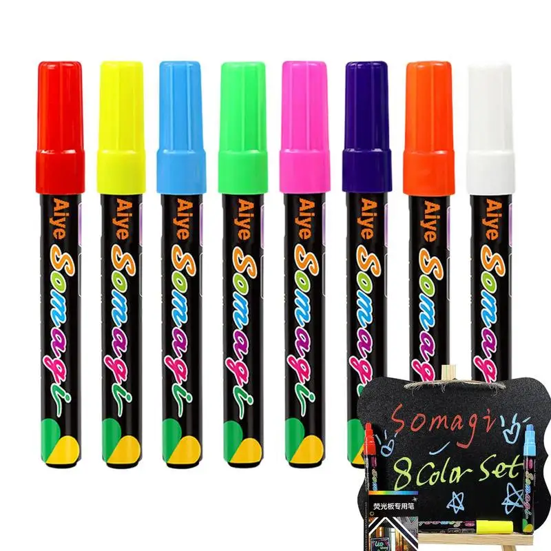 

Black Paper Markers 8 Colors Paint Pens Art Markers For Art Supplies Coloring Markers For DIY Photo Album Card Making