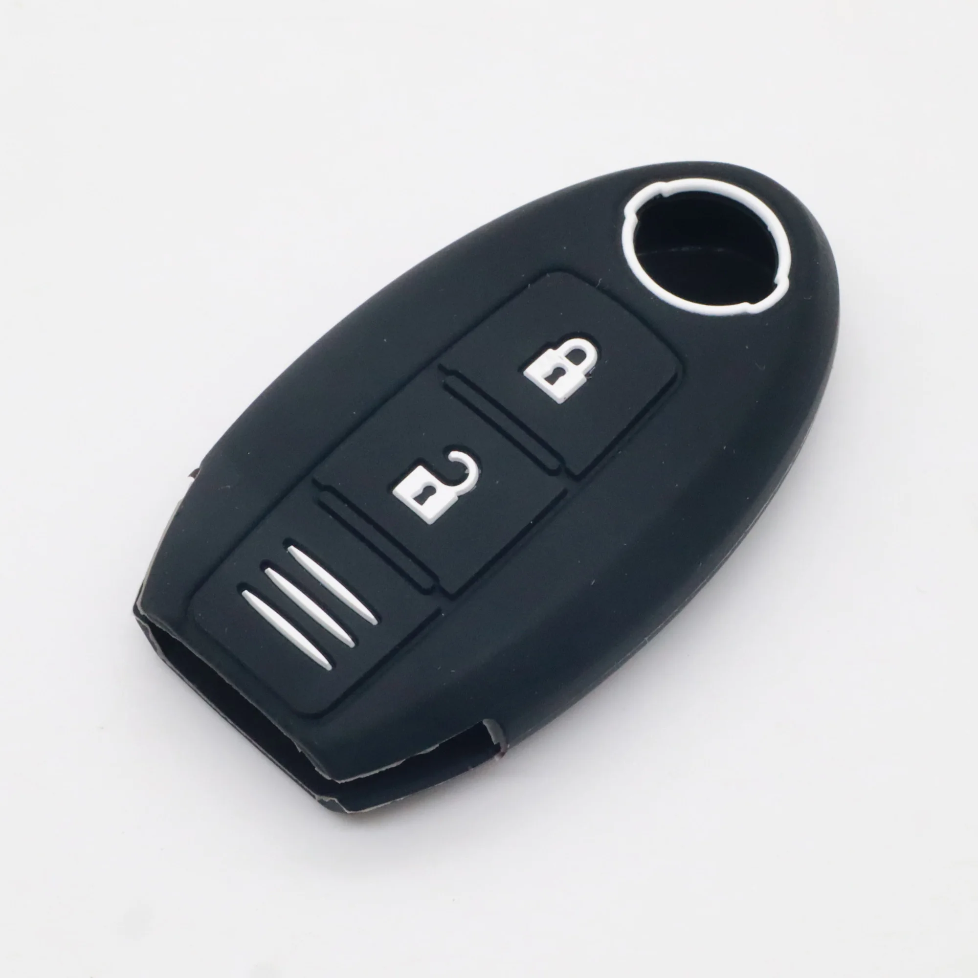 Силиконовый чехол для ключей от машины для Nissan Qashqai J10 J11 March Tiida NV200 Leaf Kicks Cube X-Trail T32 T31 Navara Terra чехол дистанционного брелока